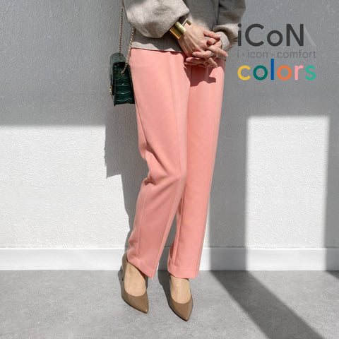 30%OFF:iCoN COLORS:ポインテッドトゥ スムース パンプス(C9043)ダークグレージュ/mamian(マミアン)