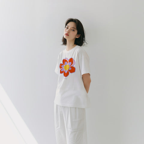 urday【Petal Power】Tシャツ(8216293)ブラック/ホワイト/urday(マミアン)