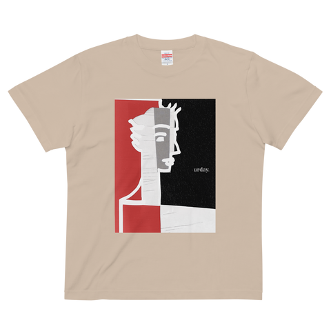 urday【Reflection in Pieces】Tシャツ(6290121)ライトベージュ/urday(マミアン)