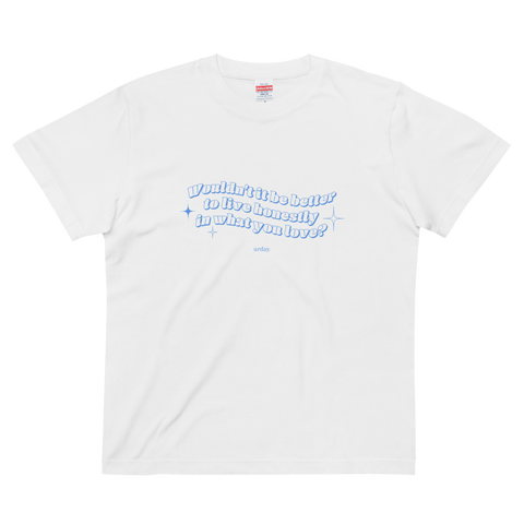 urday【Live honestly】Tシャツ(5036528)ホワイト/urday(マミアン)