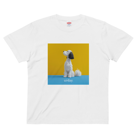 urday【Animal/White Dog/YB】フォトTシャツ(4406976)ホワイト/urday(マミアン)