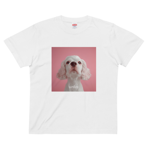 urday【Animal/White Dog/P】フォトTシャツ(9407684)ホワイト/urday(マミアン)
