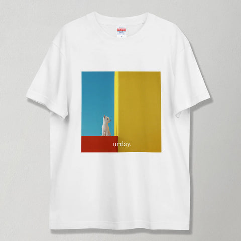 urday【Animal/White Dog/BYR】フォトTシャツ(2982050)ホワイト/urday(マミアン)