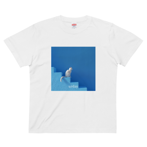 urday【Animal/White Cat/B】フォトTシャツ(7949763)ホワイト/urday(マミアン)