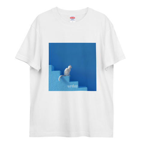 urday【Animal/White Cat/B】フォトTシャツ(7949763)ホワイト/urday(マミアン)