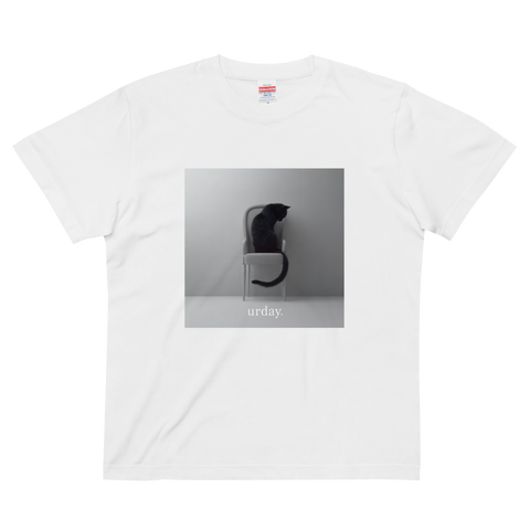 urday【Animal/Black Cat/WB】フォトTシャツ(8064391)ホワイト/urday(マミアン)
