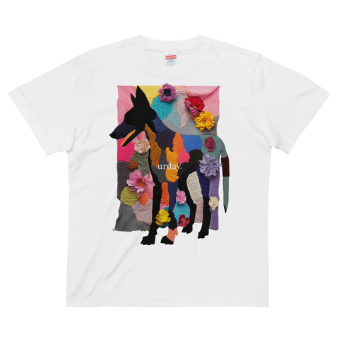 urday【Animal/trompe l'oeil】トロンプルイユ フォトTシャツ(6824948)ホワイト/urday(マミアン)