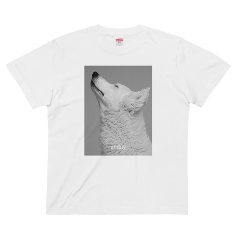 urday【Animal/White Dog/WB】フォトTシャツ(8202181)ホワイト/urday(マミアン)