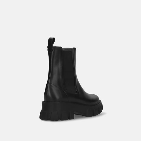 50%OFF:トラックソール チェルシーブーツ(3817)ブラック/mamian(マミアン)