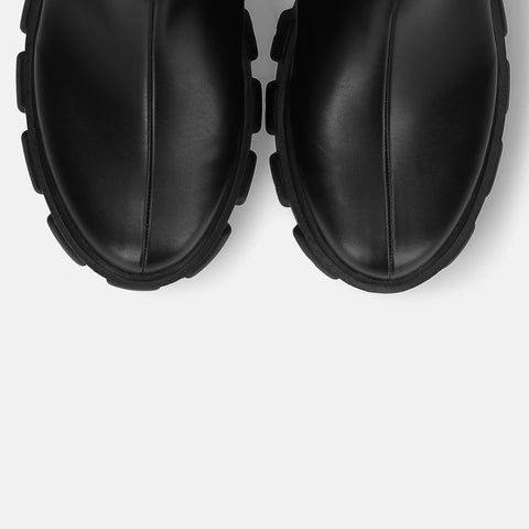 50%OFF:トラックソール チェルシーブーツ(3817)ブラック/mamian(マミアン)