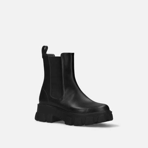 50%OFF:トラックソール チェルシーブーツ(3817)ブラック/mamian(マミアン)