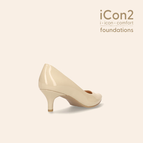 30%OFF:iCon2 Foundations:ポインテッドトゥ パンプス(F5718)メルティペール/mamian(マミアン)