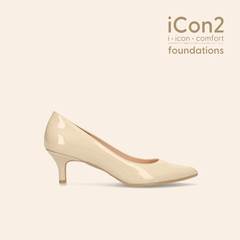 30%OFF:iCon2 Foundations:ポインテッドトゥ パンプス(F5718)メルティペール/mamian(マミアン)