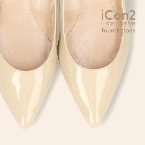 30%OFF:iCon2 Foundations:ポインテッドトゥ パンプス(F5718)メルティペール/mamian(マミアン)