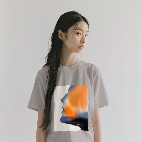urday【Beyond Perception】Tシャツ(3749936)ライトグレー/urday(マミアン)