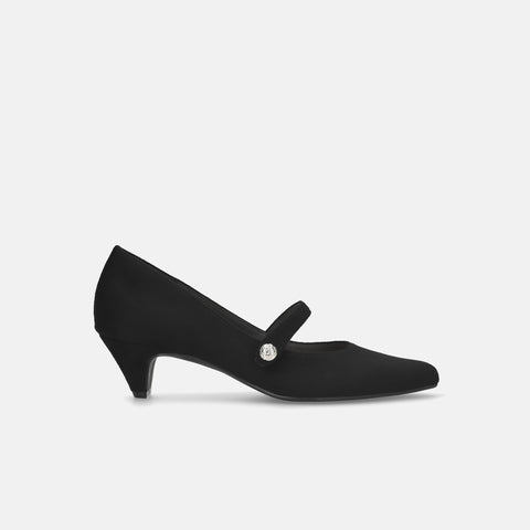 15%OFF:メリジェーン パンプス(m45003)ブラックS/mamian(マミアン)