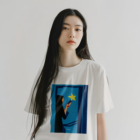 urday【Stellar Touch】Tシャツ(7557527)ホワイト/urday(マミアン)
