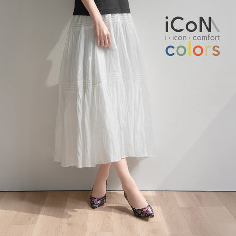 15%OFF:2025SS:iCoN COLORS:ポインテッドトゥ 和柄 パンプス(C76536)ブラック桜/mamian(マミアン)