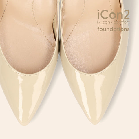 30%OFF:iCon2 Foundations:ポインテッドトゥ パンプス(F7203)メルティペール/mamian(マミアン)