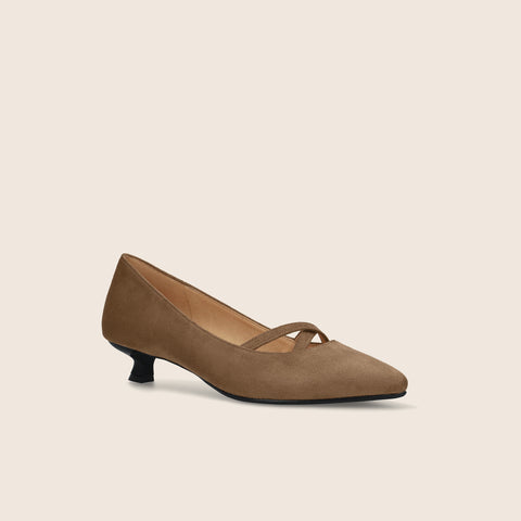 20%OFF:クロスストラップデザイン パンプス(m30003)トープS/mamian(マミアン)