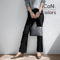 iCoN COLORS：ポインテッドトゥ スエード パンプス（C57172）レオパードS/mamian（マミアン）