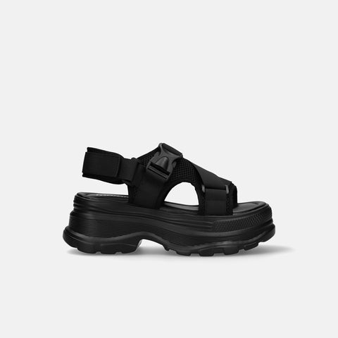 予約：2026SS：厚底スポーツサンダル（c10004）ブラック/mamian セレクトアイテム（マミアン）