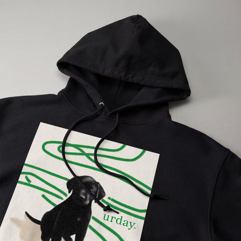 予約：urday【cat】アートワークスウェットプルパーカ（u-a-spk-0001-04）ホワイト