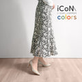 予約：2025SS：iCoN COLORS：ポインテッドトゥ リネン パンプス（C76535）キナリL/mamian（マミアン）