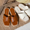 限定特価3,490円：【ユニセックス】厚底 プラットフォーム クロス サンダル（m10bn07）キャメル/mamian（マミアン）